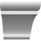 Ekena Millwork 3 1/2-in. W x 28-in. D x 40-in. H Olympic Architectural Grade PVC Knee Brace BRCP035X28X40OLY - alternate 5